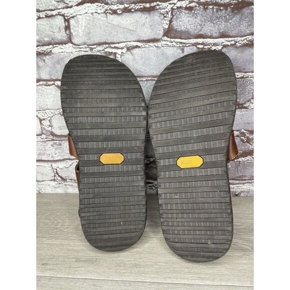 Born Brown Leather Fisherman Comfort Strap Casual Sandals Men’s Sz 46EU/12M US - Picture 13 of 16